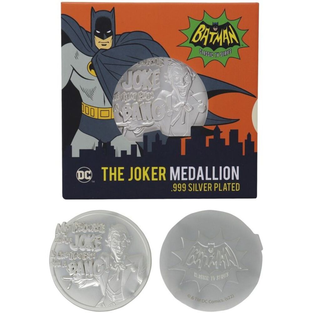 DC Comics - Limited Edition Medallion - The Joker .999 Silver Plated
